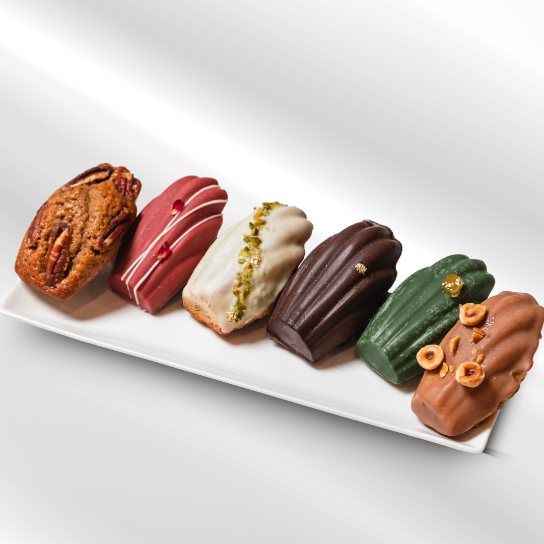 Madeleine Gift Box with 6 Flavors - Perfect for Gifting – SORELLA CAFE
