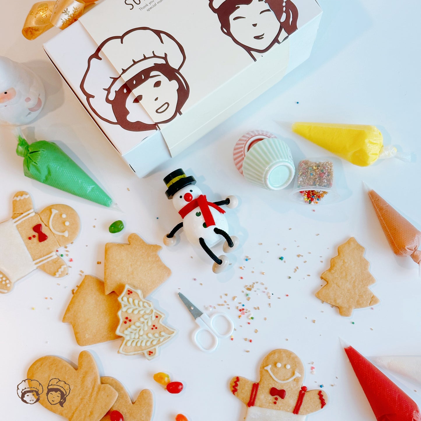 Christmas | DIY Gingerbread Cookie Drawing Fun Pack