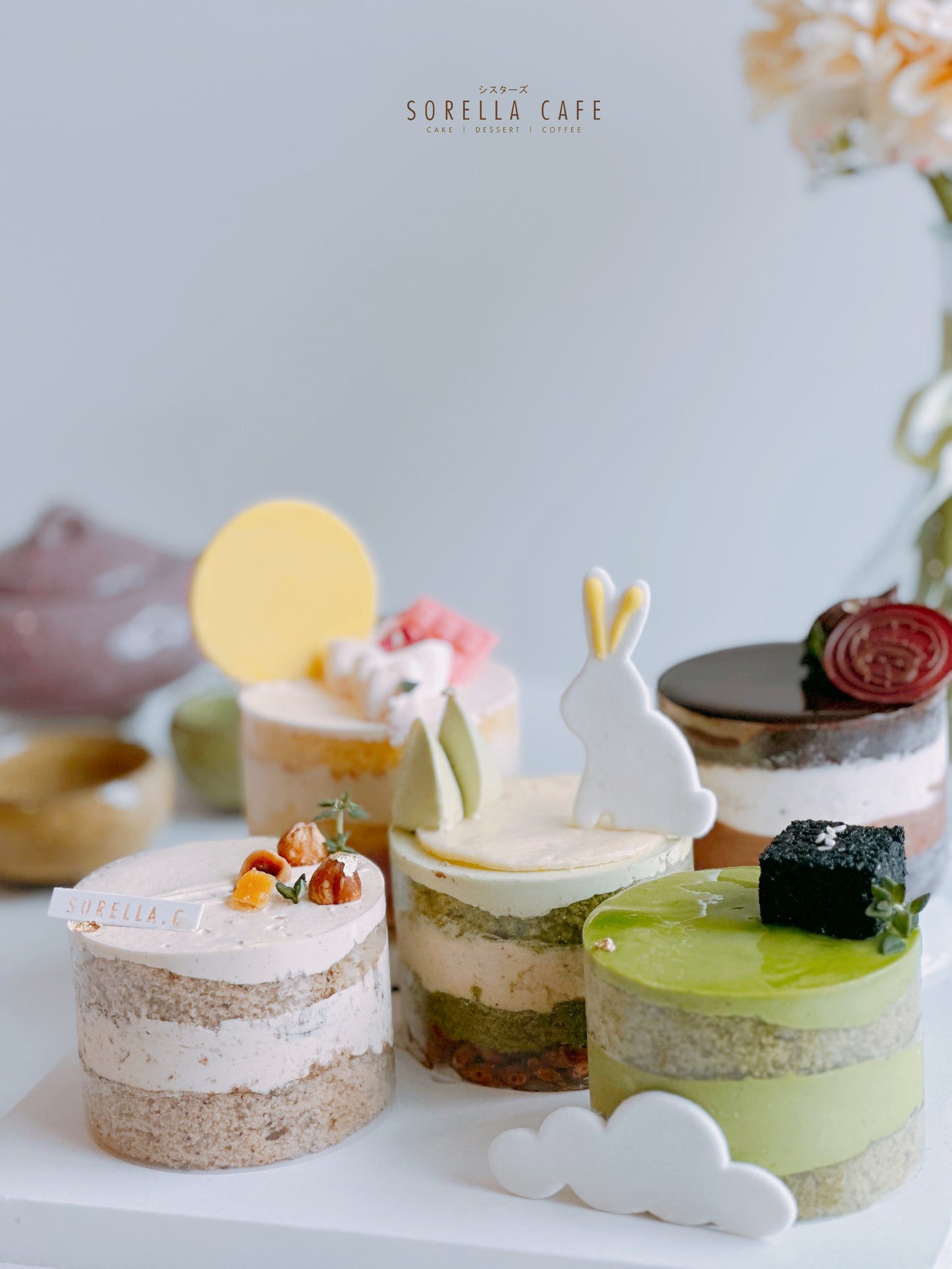 Petit Gateau | Joy Box 5 in 1 Cakes (Mid-Autumn)