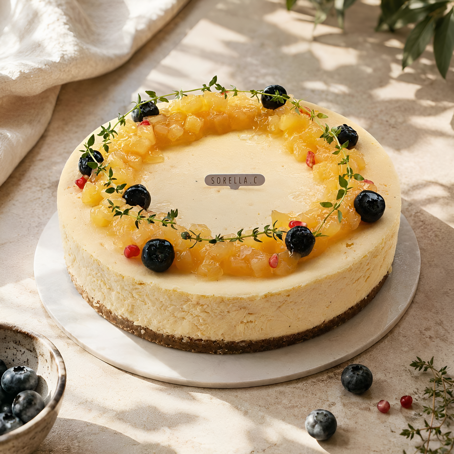 Vanilla Cheesecake 8"