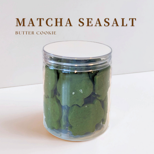 Matcha Seasalt Butter Cookie